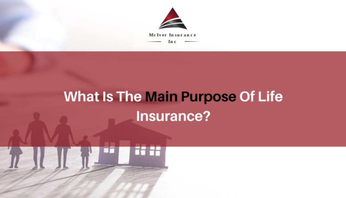 What Is The Main Purpose Of Life Insurance