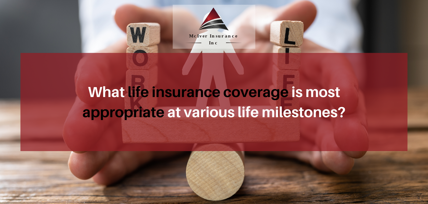 What life insurance coverage is most appropriate at various life milestones