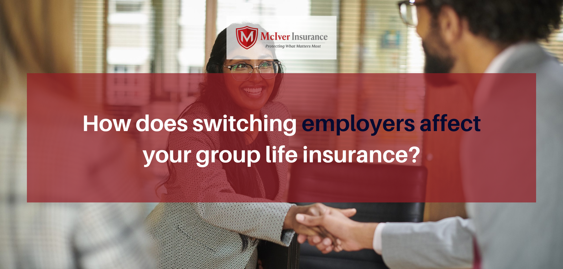 How does switching employers affect your group life insurance